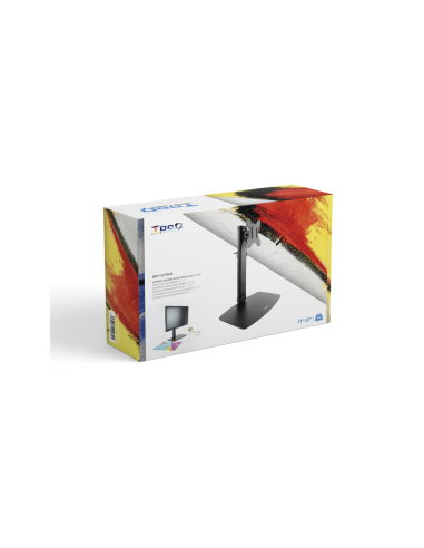 TooQ DB1127TN-B soporte para monitor 68,6 cm (27") Escritorio Negro