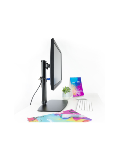 TooQ DB1127TN-B soporte para monitor 68,6 cm (27") Escritorio Negro