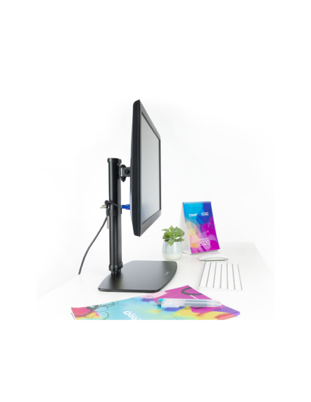 TooQ DB1127TN-B soporte para monitor 68,6 cm (27") Escritorio Negro