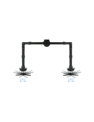 TooQ DB1232TN-B soporte para monitor 81,3 cm (32") Escritorio