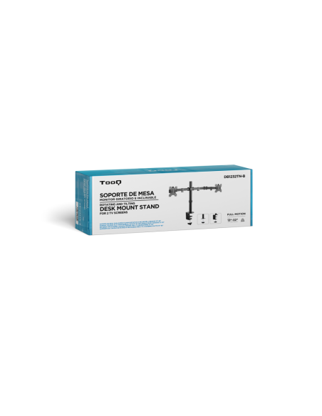 TooQ DB1232TN-B soporte para monitor 81,3 cm (32") Escritorio