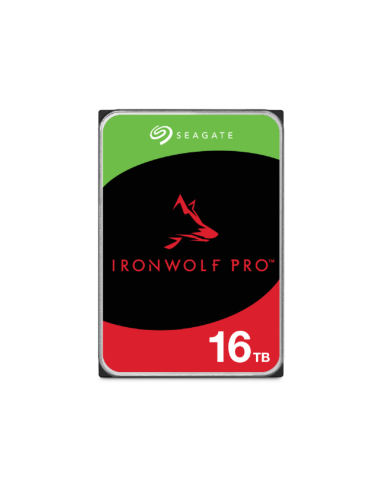 Seagate IronWolf Pro ST16000NT001 disco duro interno 16 TB 7200 RPM 256 MB 3.5" Serial ATA III