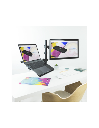 TooQ Soporte de mesa para pantalla 13"-32" y portátil