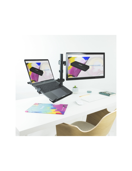 TooQ Soporte de mesa para pantalla 13"-32" y portátil