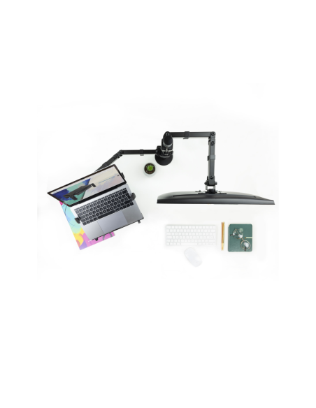 TooQ Soporte de mesa para pantalla 13"-32" y portátil