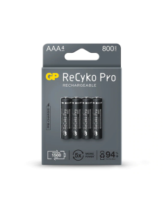 GP Batteries ReCyko Pro Batería recargable AAA Níquel-metal hidruro (NiMH)