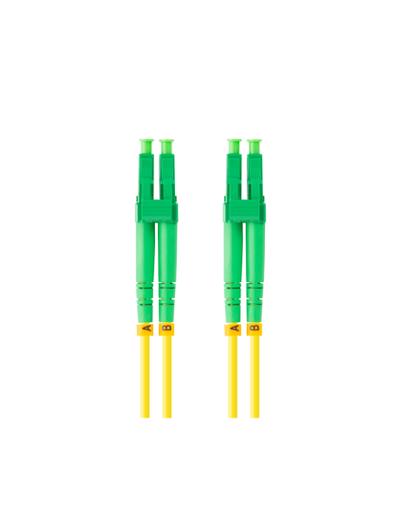 Lanberg FO-LALA-SD11-0020-YE Cable de fibra óptica e InfiniBand 2 m LC Amarillo