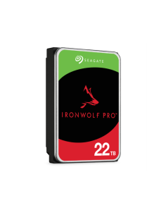 Seagate IronWolf Pro ST22000NT001 disco duro interno 22 TB 7200 RPM 512 MB 3.5" Serial ATA III