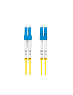 Lanberg FO-LULU-SD11-0020-YE Cable de fibra óptica e InfiniBand 2 m LC Amarillo