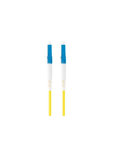 Lanberg FO-LULU-SS11-0100-YE Cable de fibra óptica e InfiniBand 10 m LC Amarillo