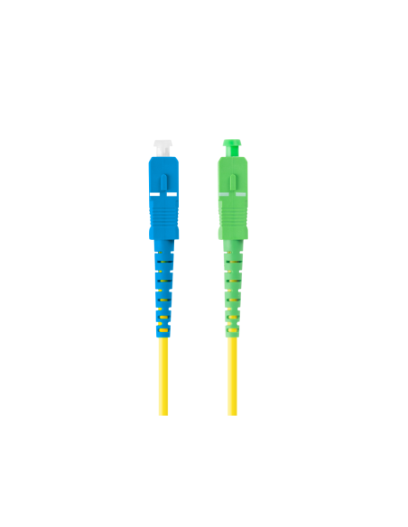 Lanberg FO-SASU-SS21-0010-YE Cable de fibra óptica e InfiniBand 1 m SC Amarillo