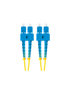 Lanberg FO-SUSU-SD11-0050-YE Cable de fibra óptica e InfiniBand 5 m SC