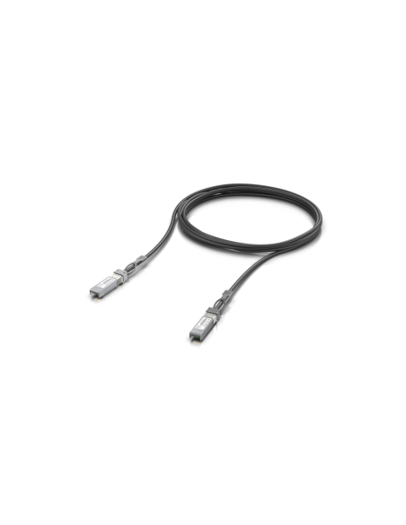 Ubiquiti UACC-DAC-SFP28-3M Cable de fibra óptica e InfiniBand Negro