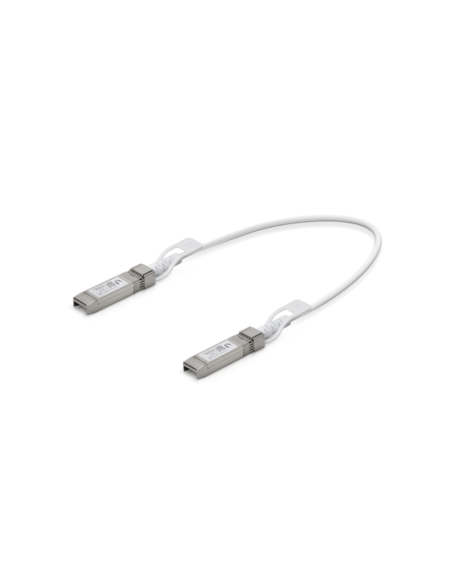 Ubiquiti UC-DAC-SFP+ Cable de fibra óptica e InfiniBand 0,5 m SFP+ Blanco