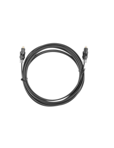 Lanberg CA-TOSL-10CC-0020-BK Cable de fibra óptica e InfiniBand 2 m Toslink Negro