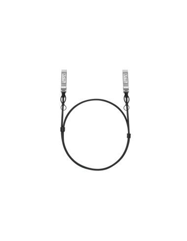 TP-Link Omada SM6220-1M Cable de fibra óptica e InfiniBand SFP28 Negro, Plata