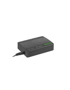 Lanberg DSP1-0105 switch No administrado Fast Ethernet (10/100) Negro