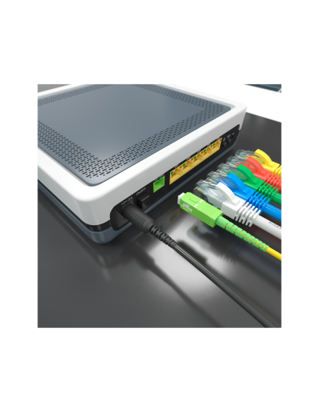 AISENS Cable Fibra Óptica Latiguillo G657A2 3.0 9/125 SMF Simplex CPR DCA LSZH, SC/APC-SC/APC, Amarillo, 15m