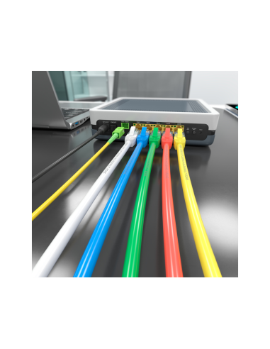 AISENS Cable Fibra Óptica Latiguillo G657A2 3.0 9/125 SMF Simplex CPR DCA LSZH, SC/APC-SC/APC, Amarillo, 20m