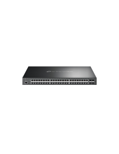 TP-Link Omada SG3452P switch Gestionado L2/L3 Gigabit Ethernet (10/100/1000) Energía sobre Ethernet (PoE) 1U Negro