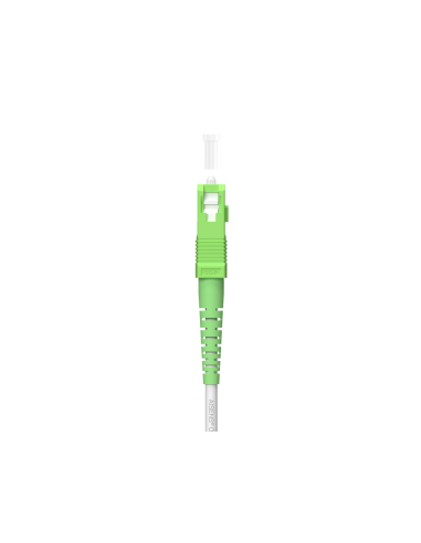 AISENS Cable Fibra Óptica Latiguillo G657A2 3.0 9/125 SMF Simplex CPR DCA LSZH, SC/APC-SC/APC, Blanco, 150 m