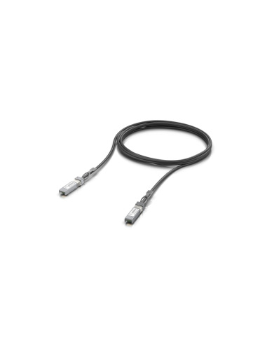 Ubiquiti UACC-DAC-SFP28-3M Cable de fibra óptica e InfiniBand Negro