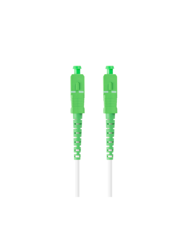 Lanberg FO-SASA-SS21-0200-WH Cable de fibra óptica e InfiniBand 20 m SC Blanco