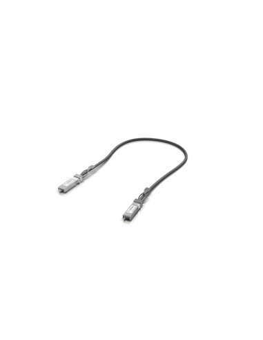Ubiquiti UACC-DAC-SFP28-0.5M Cable de fibra óptica e InfiniBand 0,5 m Negro