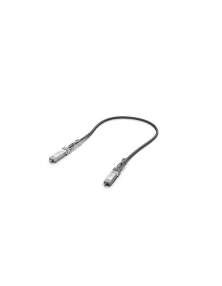 Ubiquiti UACC-DAC-SFP28-0.5M Cable de fibra óptica e InfiniBand 0,5 m Negro
