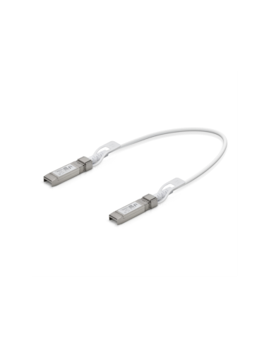 Ubiquiti UC-DAC-SFP+ Cable de fibra óptica e InfiniBand 0,5 m SFP+ Blanco