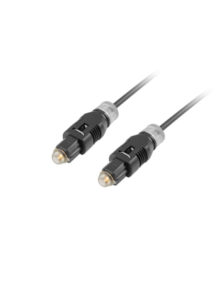 Lanberg CA-TOSL-10CC-0030-BK Cable de fibra óptica e InfiniBand 3 m Toslink Negro
