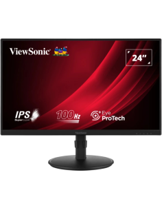 Viewsonic VA VA2408-HDJ pantalla para PC 61 cm (24") 1920 x 1080 Pixeles Full HD LED Negro