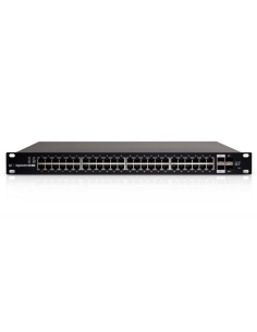 Ubiquiti ES-48-500W switch Gestionado L2/L3 Gigabit Ethernet (10/100/1000) Energía sobre Ethernet (PoE) 1U Negro