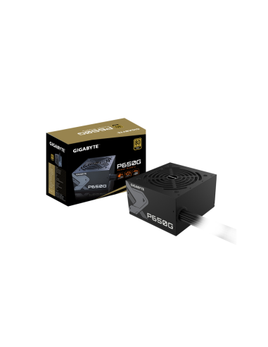 GIGABYTE GP-P650G unidad de fuente de alimentación 650 W 20+4 pin ATX ATX Negro
