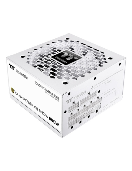 Thermaltake Toughpower Gt unidad de fuente de alimentación 850 W 24-pin ATX ATX Blanco