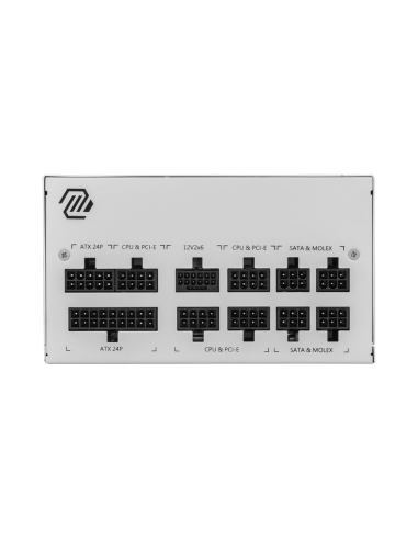 MSI MAG A850GL PCIE5 WHITE unidad de fuente de alimentación 850 W 20+4 pin ATX ATX Blanco
