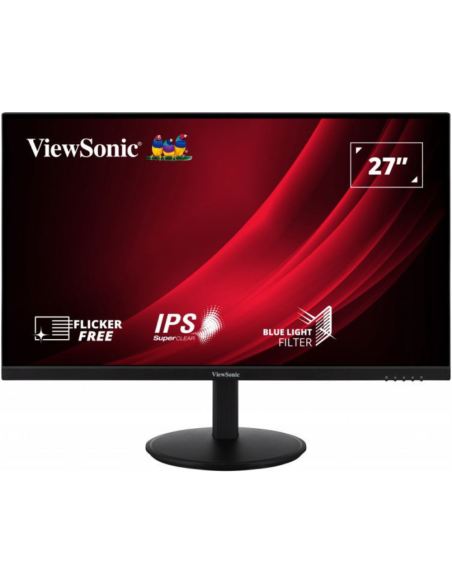 Viewsonic VG2709-2K-MHD pantalla para PC 68,6 cm (27") 2560 x 1440 Pixeles Quad HD LED Negro