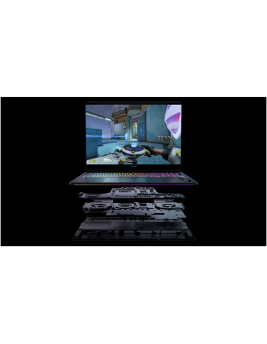 HP OMEN MAX Gaming 16-ak0001ns Copilot+ PC AMD Ryzen AI 9 375 Portátil 40,6 cm (16") WQXGA 32 GB DDR5-SDRAM 1 TB SSD NVIDIA GeFo