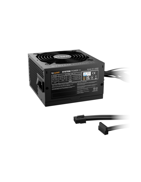 be quiet! System Power 11 450W unidad de fuente de alimentación 20+4 pin ATX ATX Negro