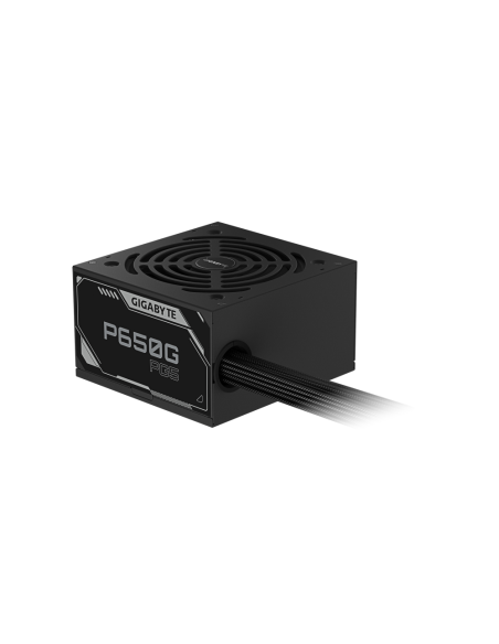 GIGABYTE P650G PCIE 5.1 Fuente de alimentación – PCIe 5.1, 80 PLUS Silver, ventilador de 120mm, compatible con ATX 3.1, enchufe 
