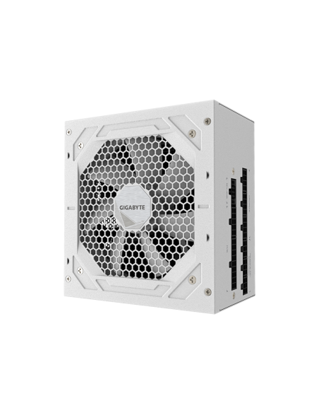 GIGABYTE UD850GM PG5 V2 ICE Fuente de Alimentación – PCIe Gen 5.1, 80 PLUS Gold, Diseño completamente modular, Ventilador de 120