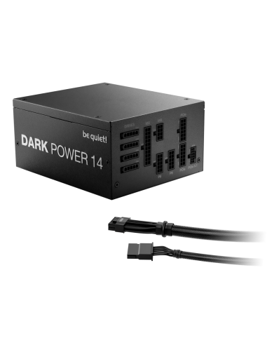 be quiet! Dark Power 14 1000 W - 80 Plus Titanium unidad de fuente de alimentación 20+4 pin ATX ATX Negro