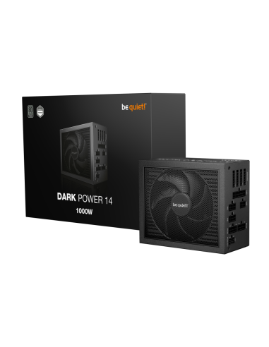 be quiet! Dark Power 14 1000 W - 80 Plus Titanium unidad de fuente de alimentación 20+4 pin ATX ATX Negro