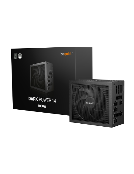 be quiet! Dark Power 14 1000 W - 80 Plus Titanium unidad de fuente de alimentación 20+4 pin ATX ATX Negro
