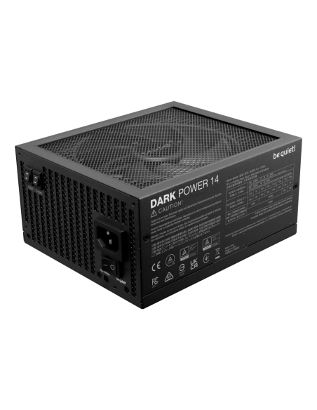 be quiet! Dark Power 14 1200 W - 80 Plus Titanium unidad de fuente de alimentación 20+4 pin ATX ATX Negro