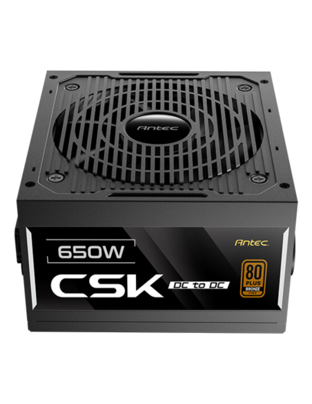 Antec CSK650DC EC unidad de fuente de alimentación 650 W 20+4 pin ATX ATX Negro
