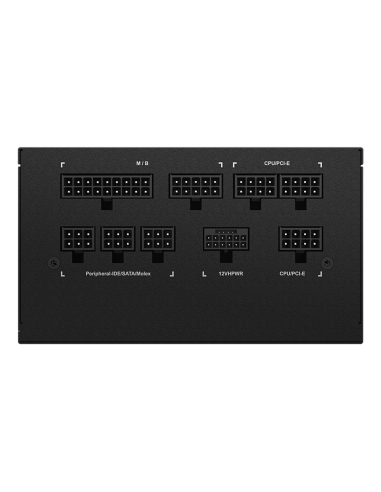 GIGABYTE UD850GM PG5 V2 Fuente de Alimentación – PCIe Gen 5.1, 80 PLUS Gold, Diseño completamente modular, Ventilador de 120 mm,