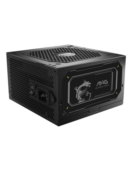 MSI MAG A750GL PCIE5 II unidad de fuente de alimentación 750 W 20+4 pin ATX ATX Negro