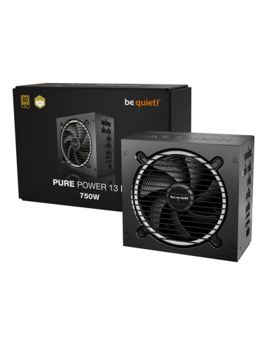 be quiet! Pure Power 13 M | 750W unidad de fuente de alimentación 20+4 pin ATX ATX Negro