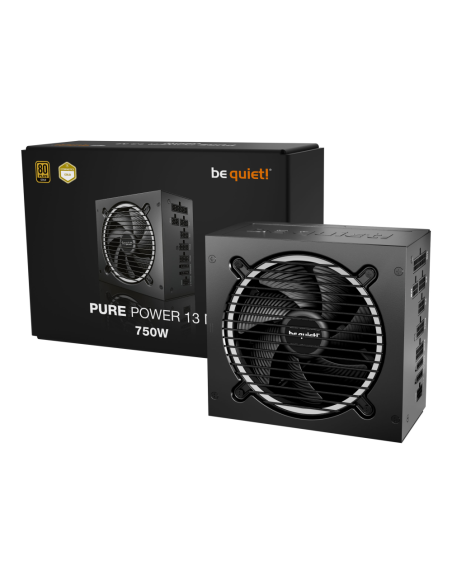 be quiet! Pure Power 13 M | 750W unidad de fuente de alimentación 20+4 pin ATX ATX Negro